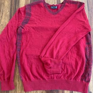 Kenneth Cole Reaction VNeck S sweatshirt. Fair condition